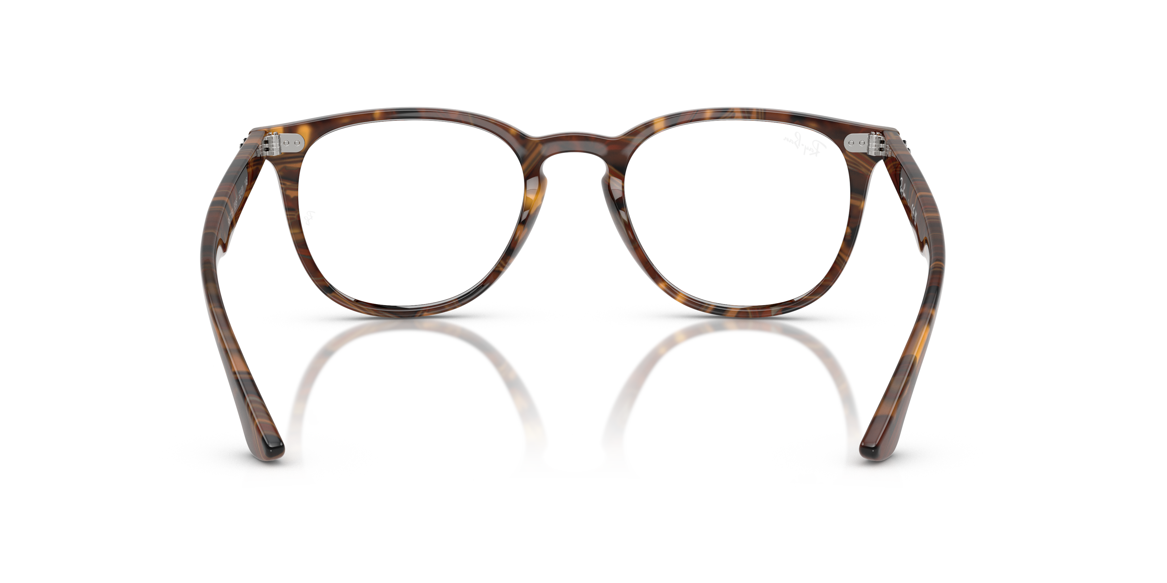 Ray-Ban RX7159 - Transparent Fantasy Brown Yellow, back view #Colour_Transparent Fantasy Brown Yellow