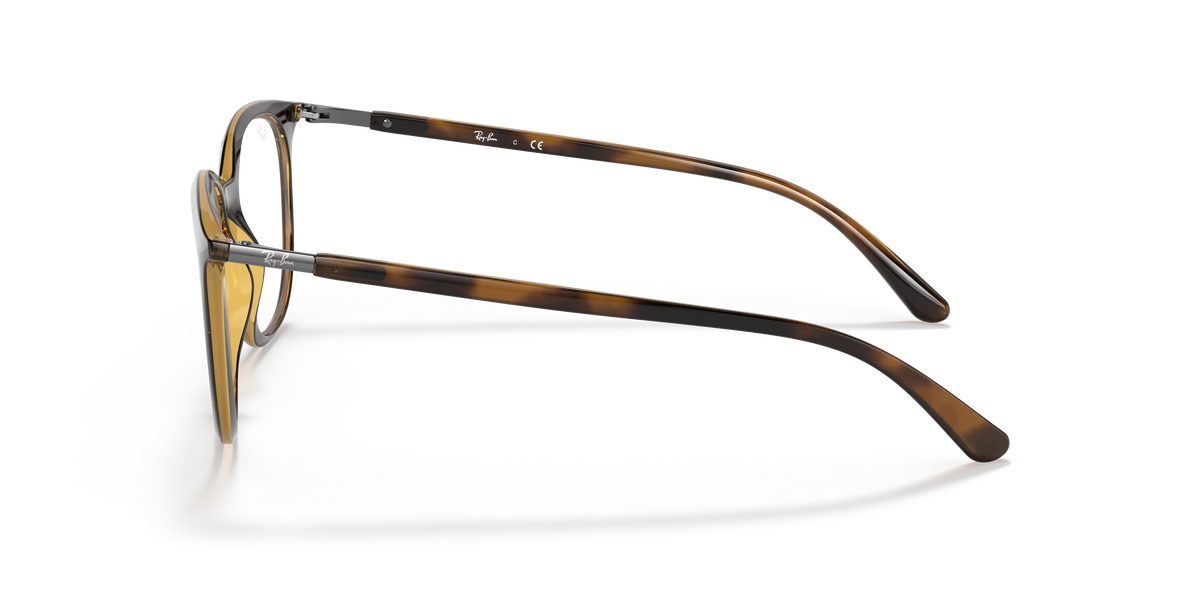 Ray-Ban RB7190 in Havana, side view #Colour_Havana (2012)
