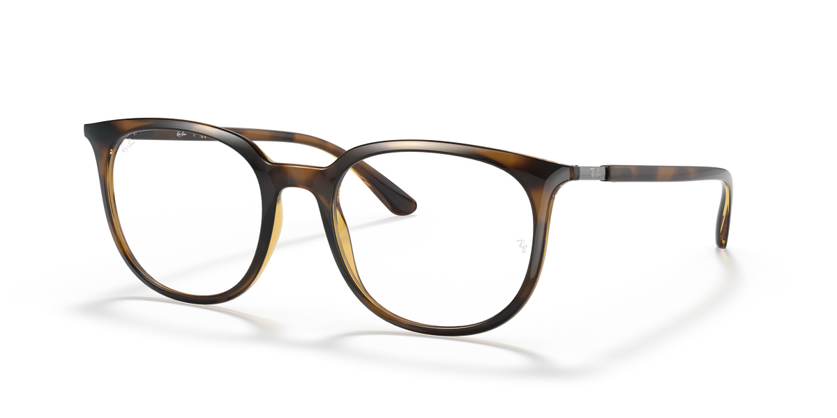 Ray-Ban RB7190 in Havana, three-quarter view #Colour_Havana (2012)