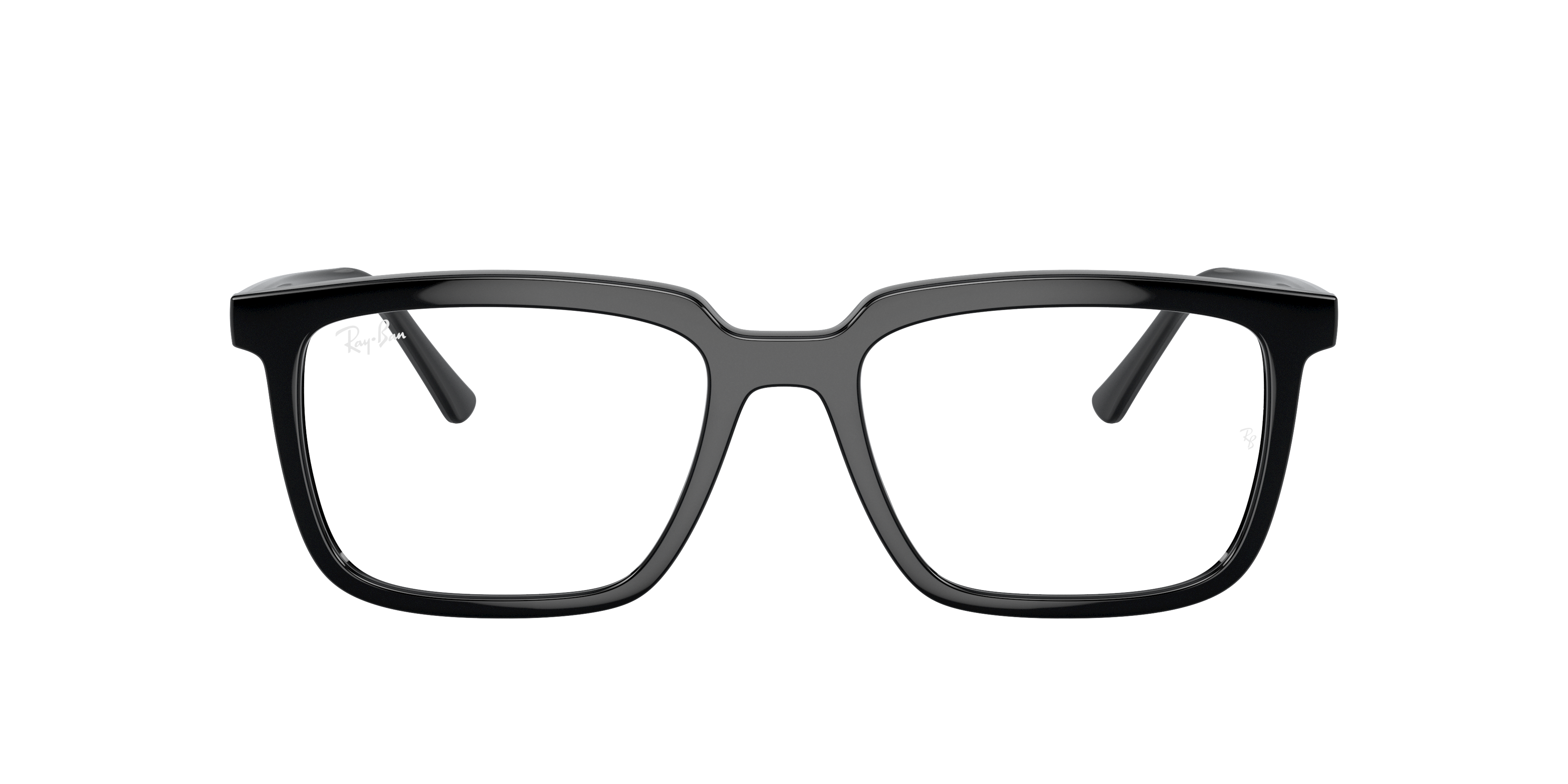 Ray-Ban Alain RX7239 - Black, front view #Colour_Black