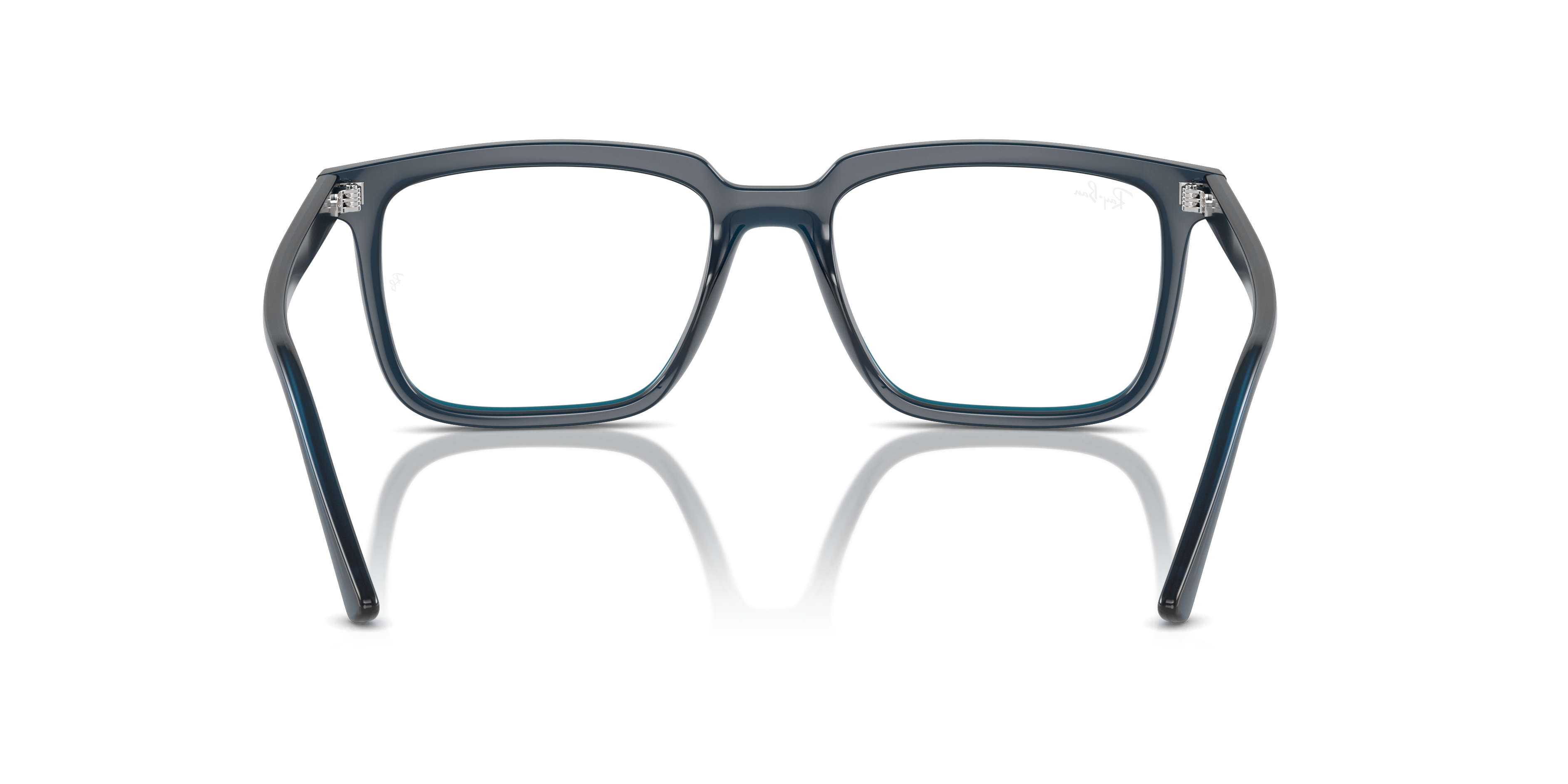 Ray-Ban Alain RX7239 - Opal Dark Blue, back view #Colour_Opal Dark Blue