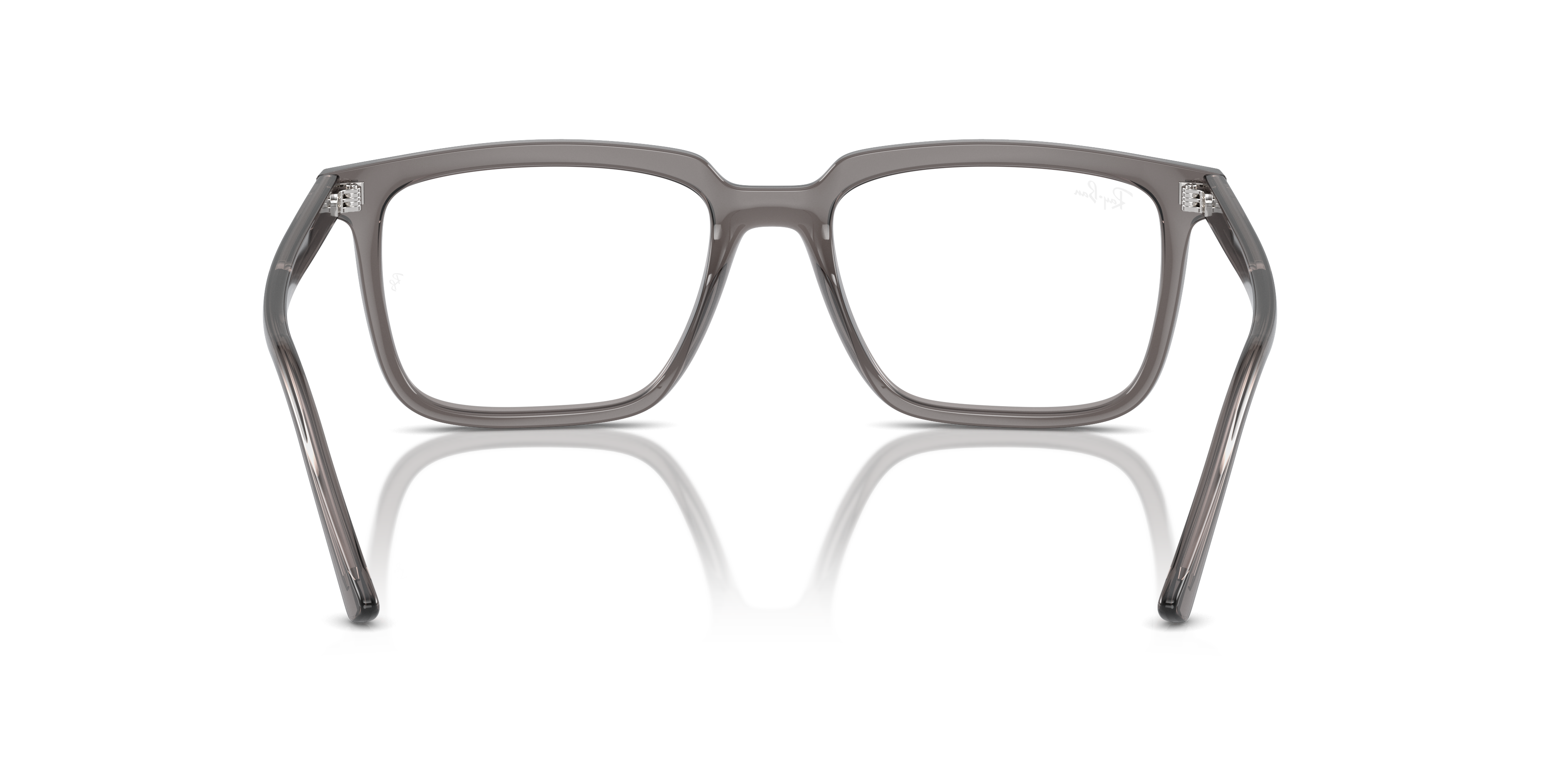 Ray-Ban Alain RX7239 - Opal Dark Grey, back view #Colour_Opal Dark Grey