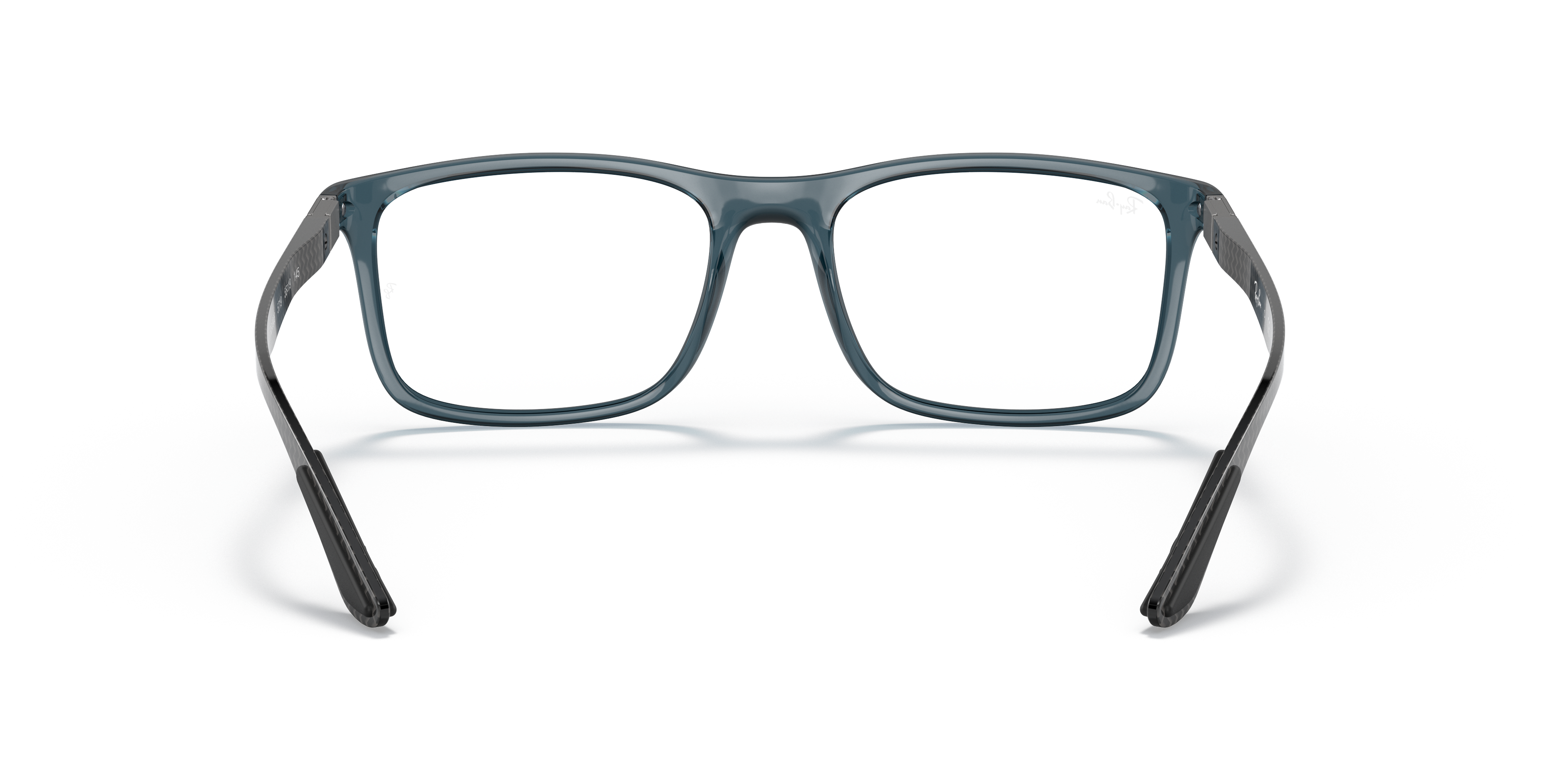 Ray-Ban RX8908 - Transparent Blue, back view #Colour_Transparent Blue