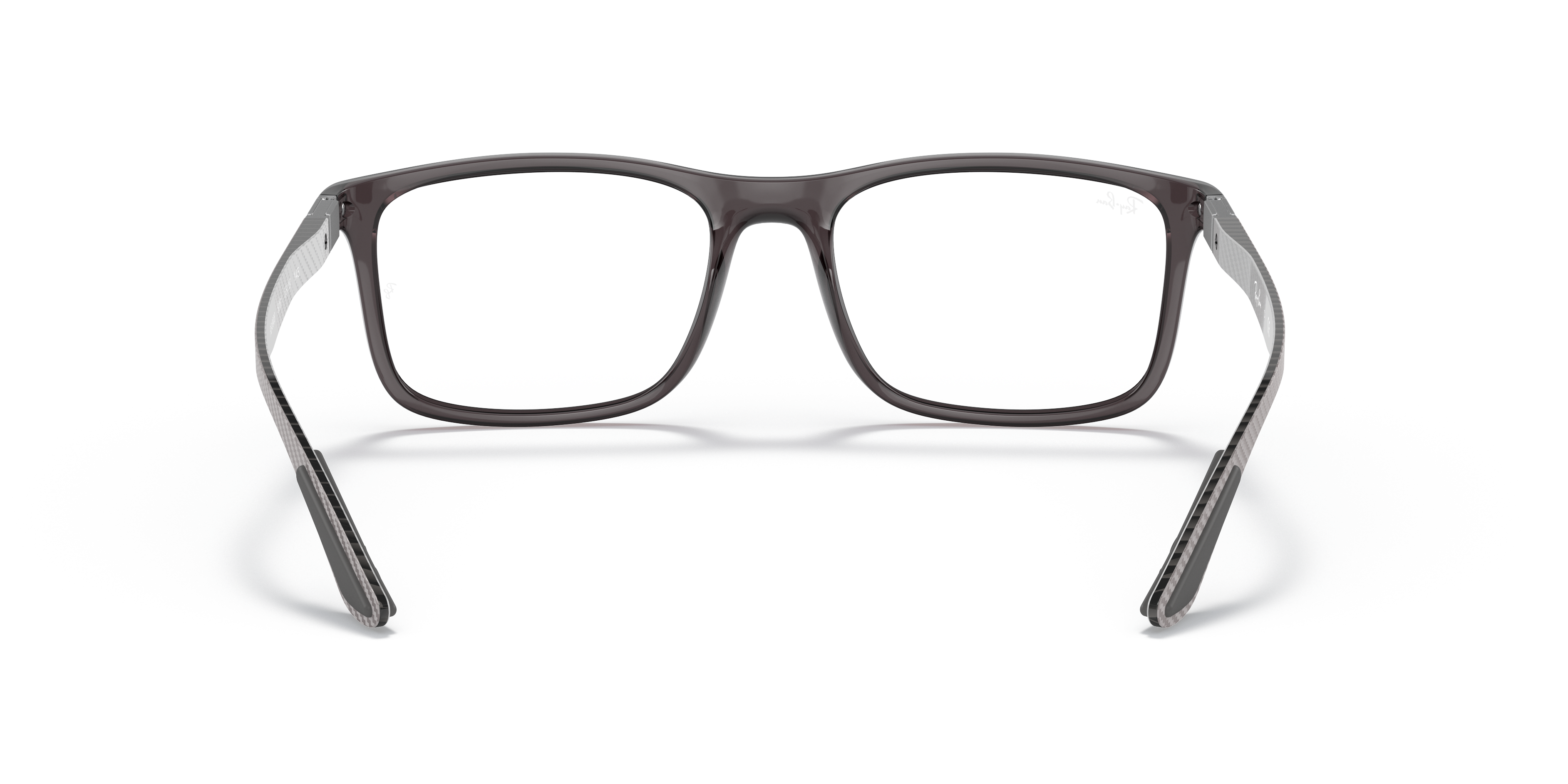Ray-Ban RX8908 - Transparent Grey, back view #Colour_Transparent Grey