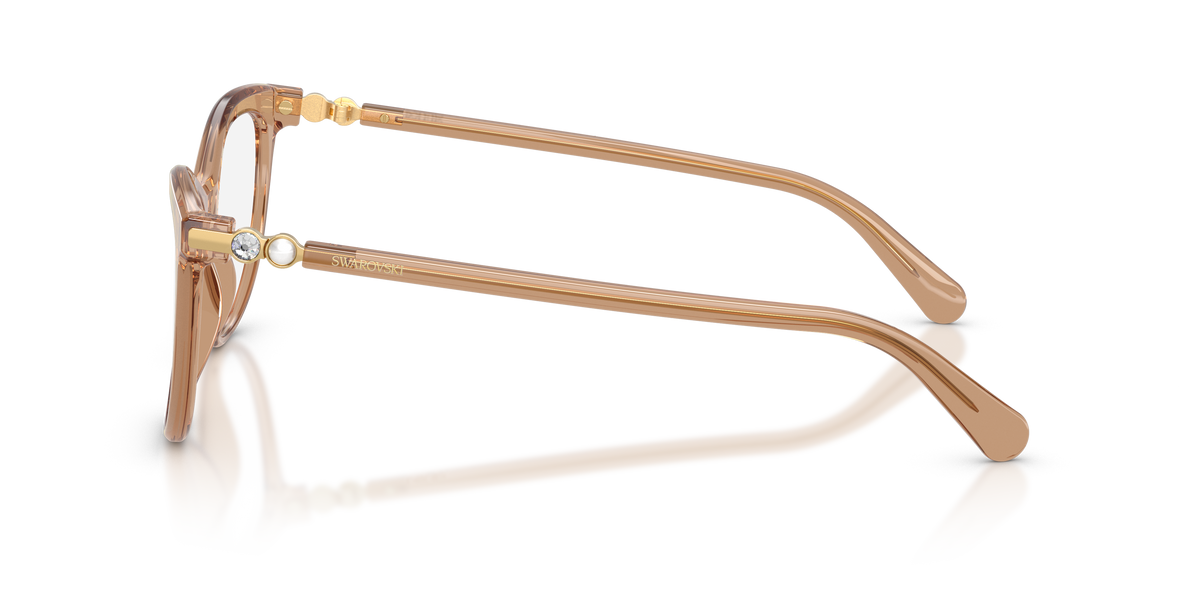 Swarovski SK2064 in Transparent Beige, side view #Colour_Transparent Beige (1124)