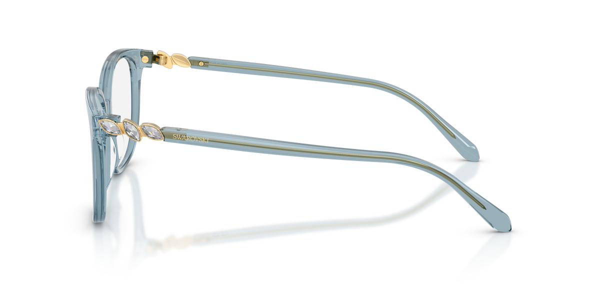 Swarovski SK2069 in Transparent Light Blue, side view #Colour_Transparent Light Blue (1108)