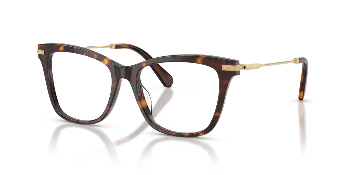 Swarovski SK2071U in Havana, three-quarter view #Colour_Havana (1002)
