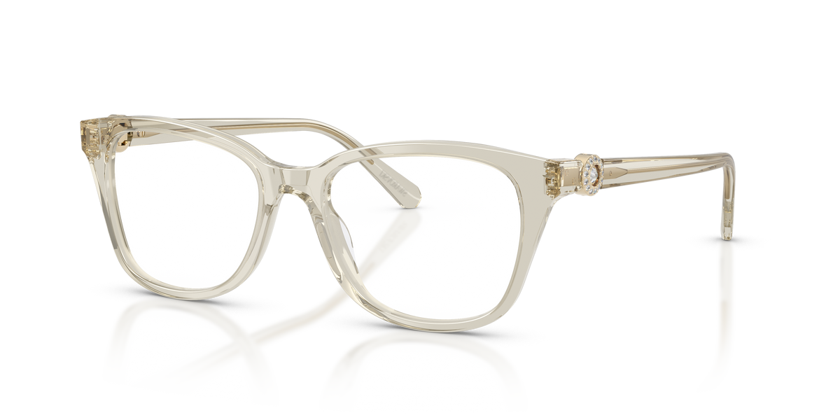 Swarovski SK2073 in Transparent Beige, three-quarter view #Colour_Transparent Beige (3003)