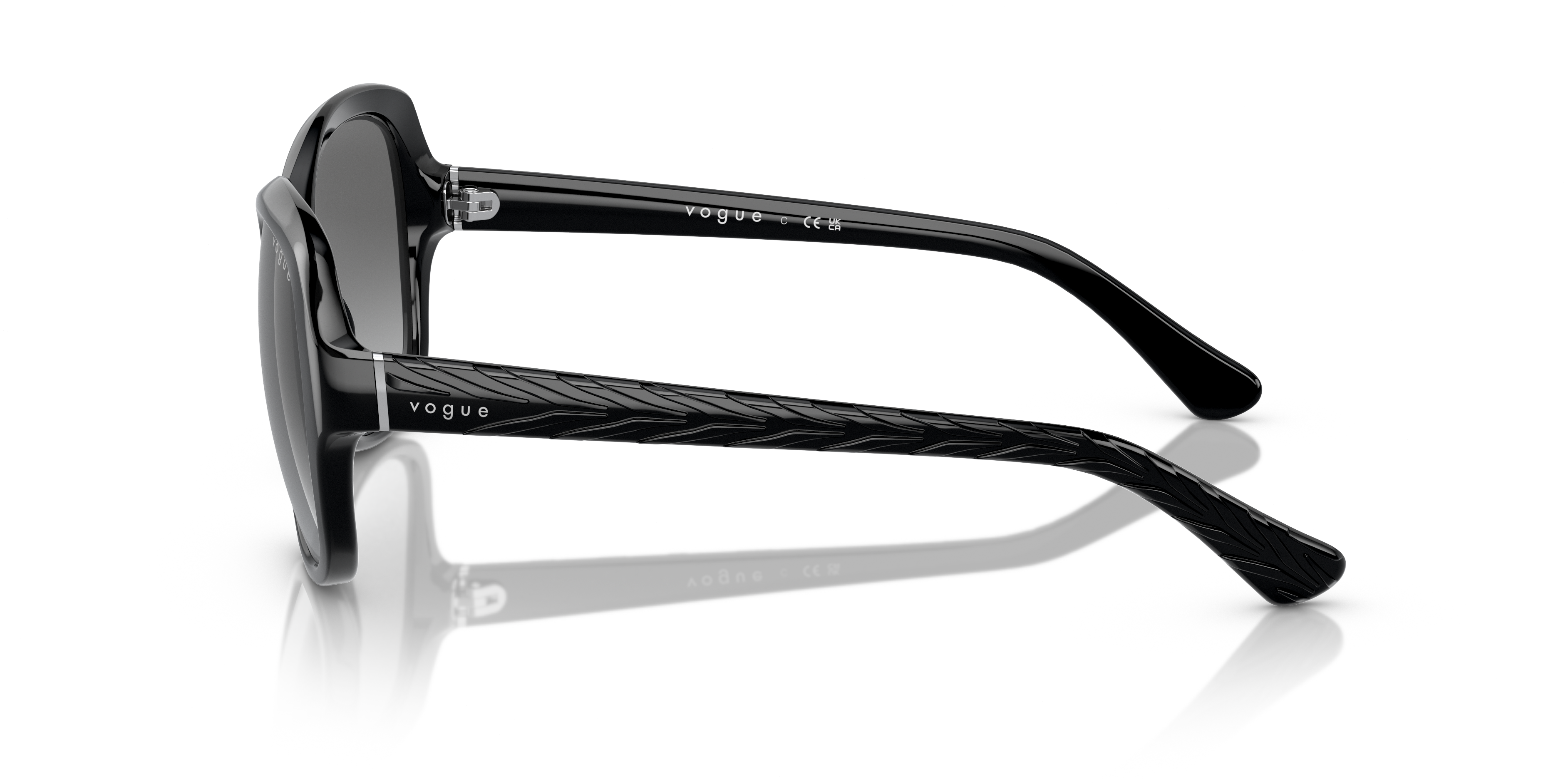 Vogue Eyewear VO2871S in Black, side view #Colour_Black