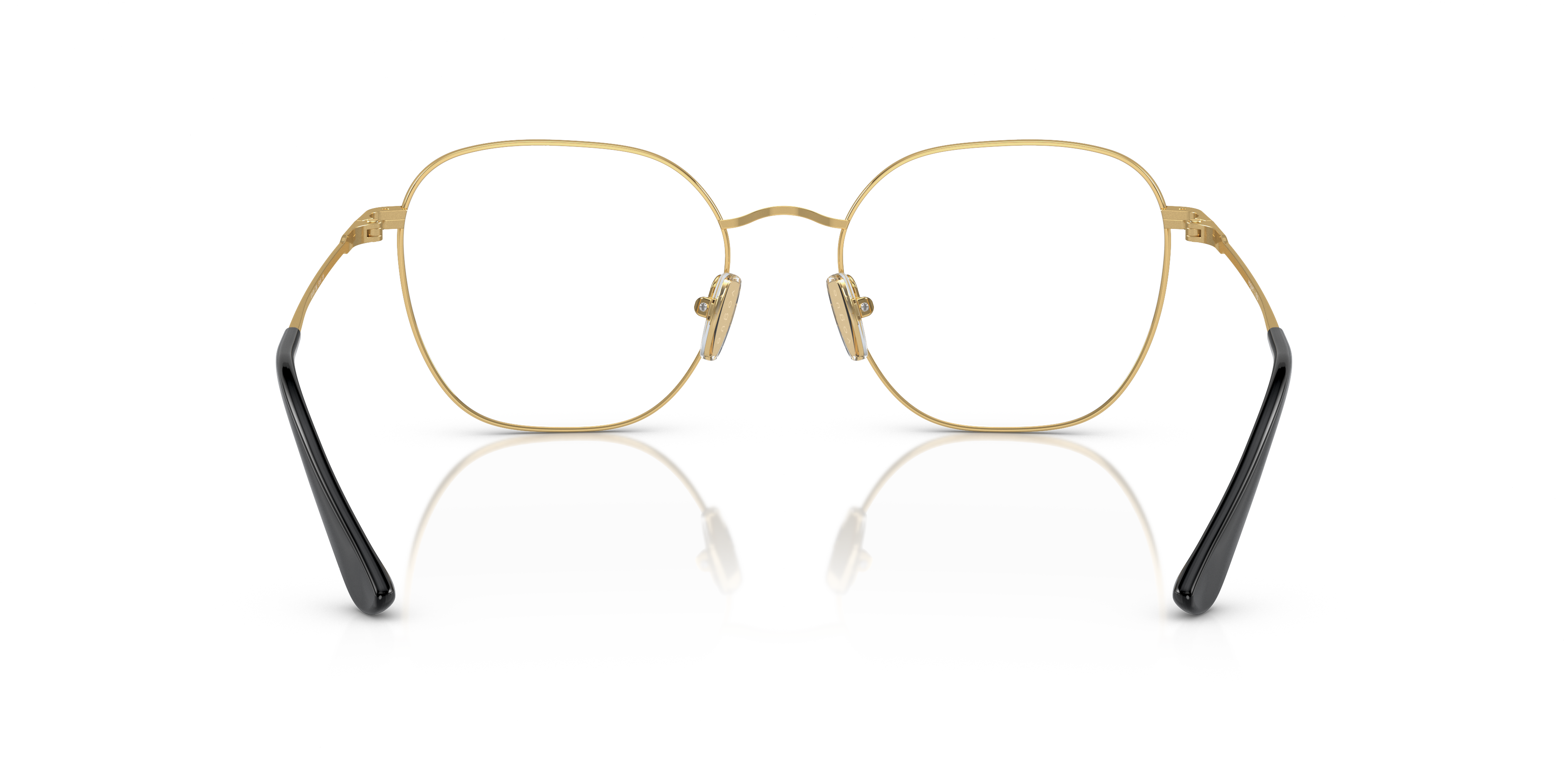 Vogue Eyewear VO4178 in Top Black/Gold, back view #Colour_Top Black/Gold