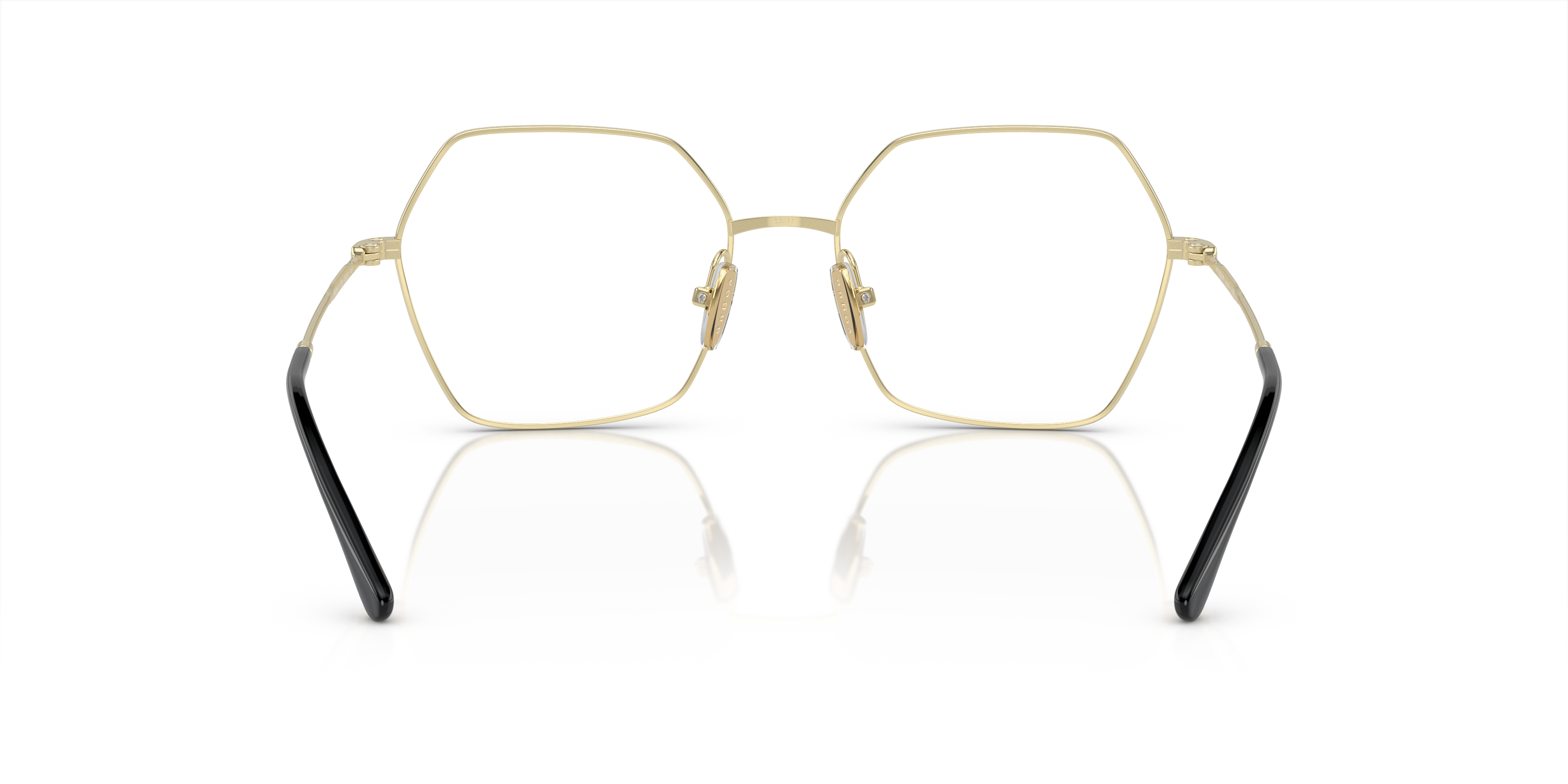Vogue Eyewear VO4297T in Light Gold, back view #Colour_Light Gold