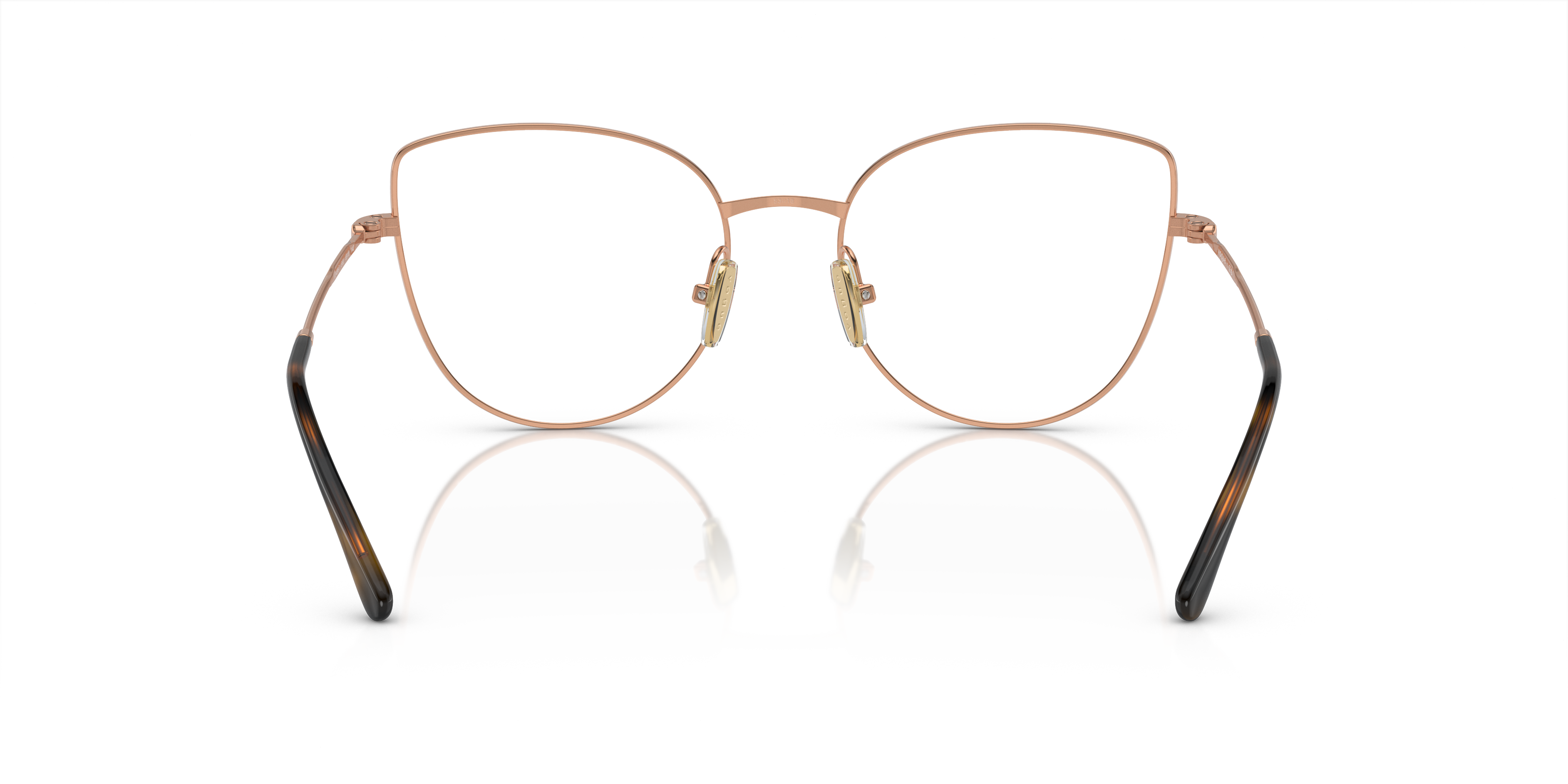Vogue Eyewear VO4298T in Rose Gold, back view #Colour_Rose Gold