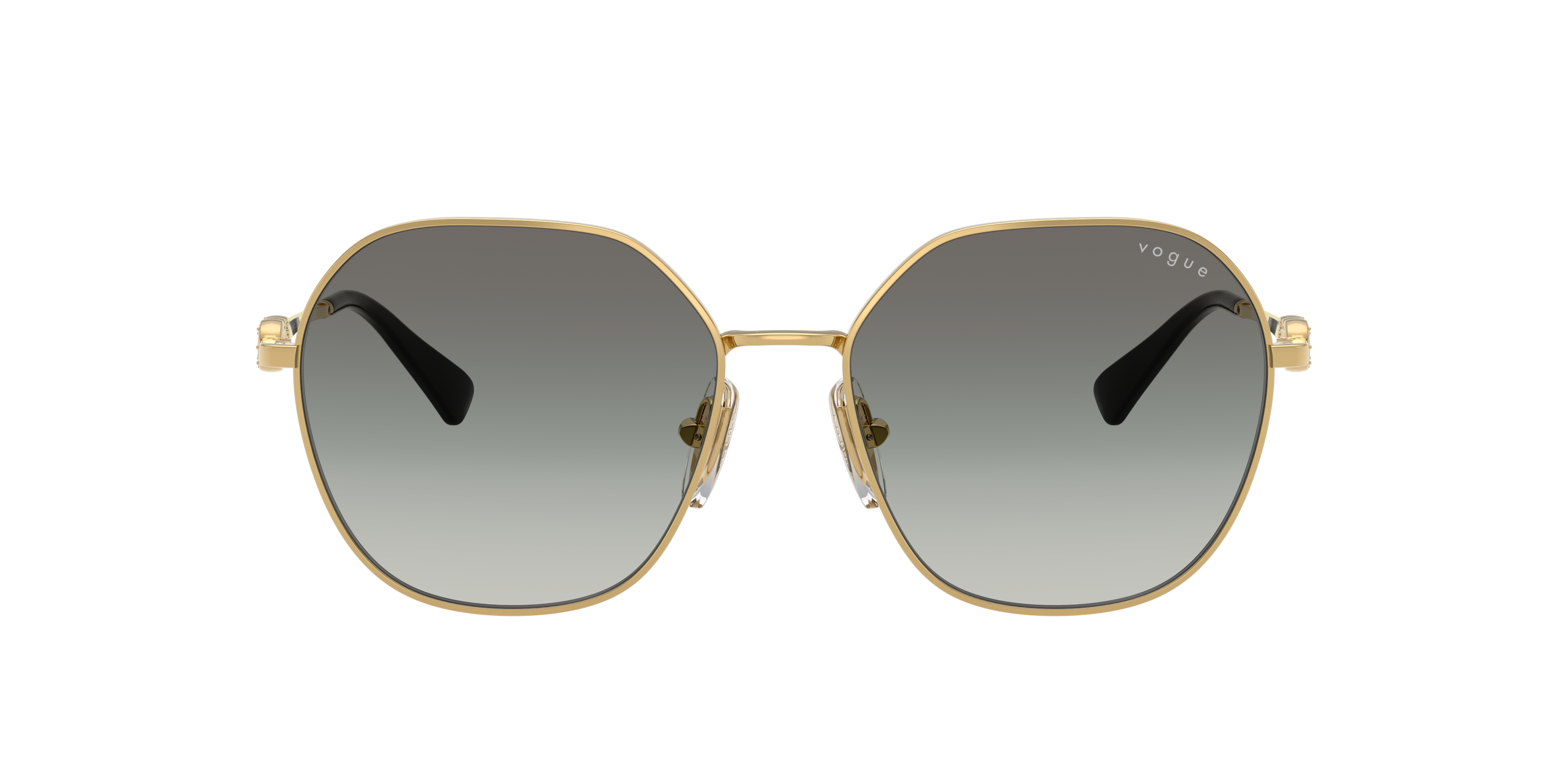 Vogue Eyewear VO4318SB in Gold, front view #Colour_Gold