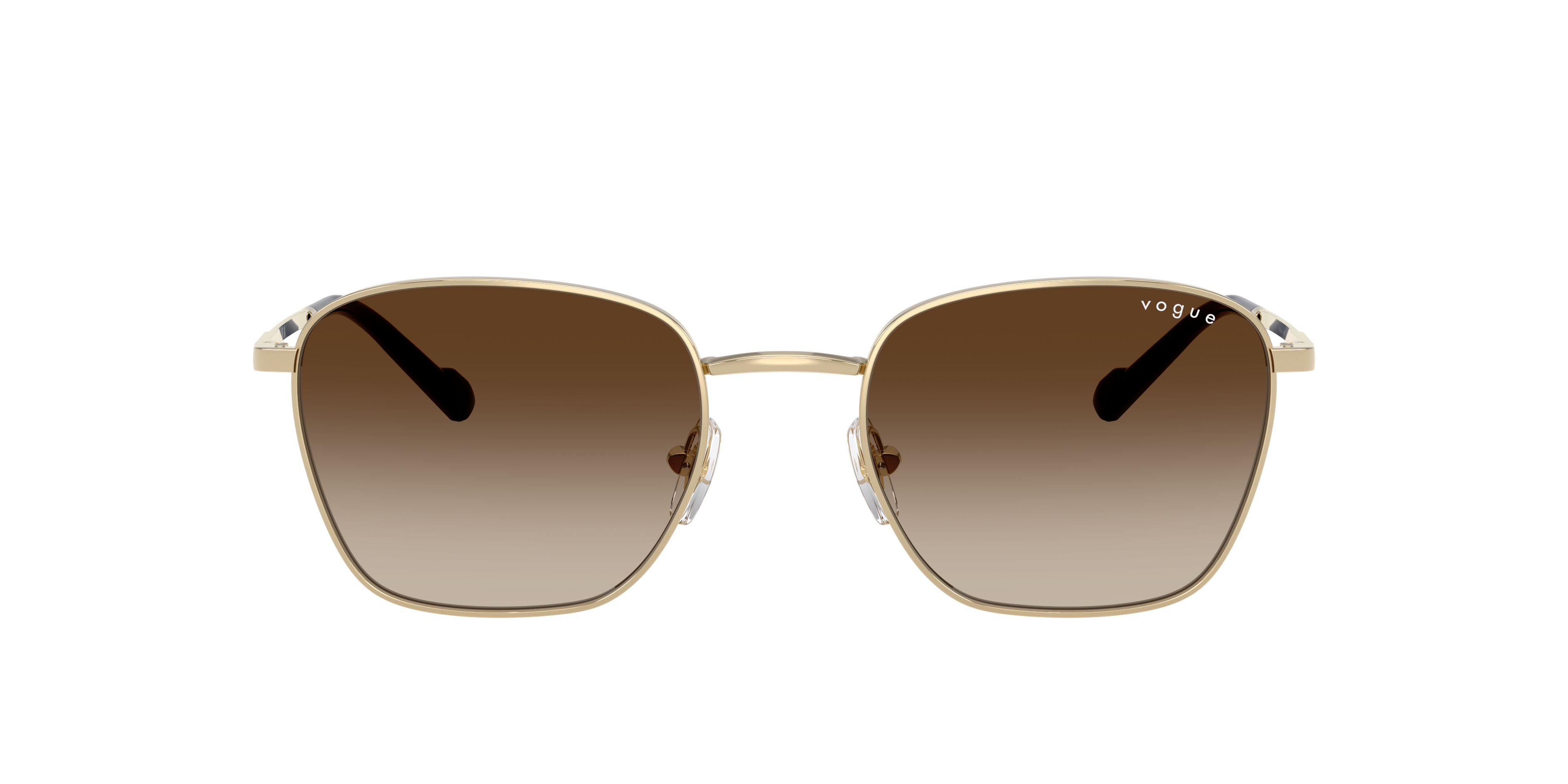 Vogue Eyewear VO4322S in Pale Gold, front view #Colour_Pale Gold
