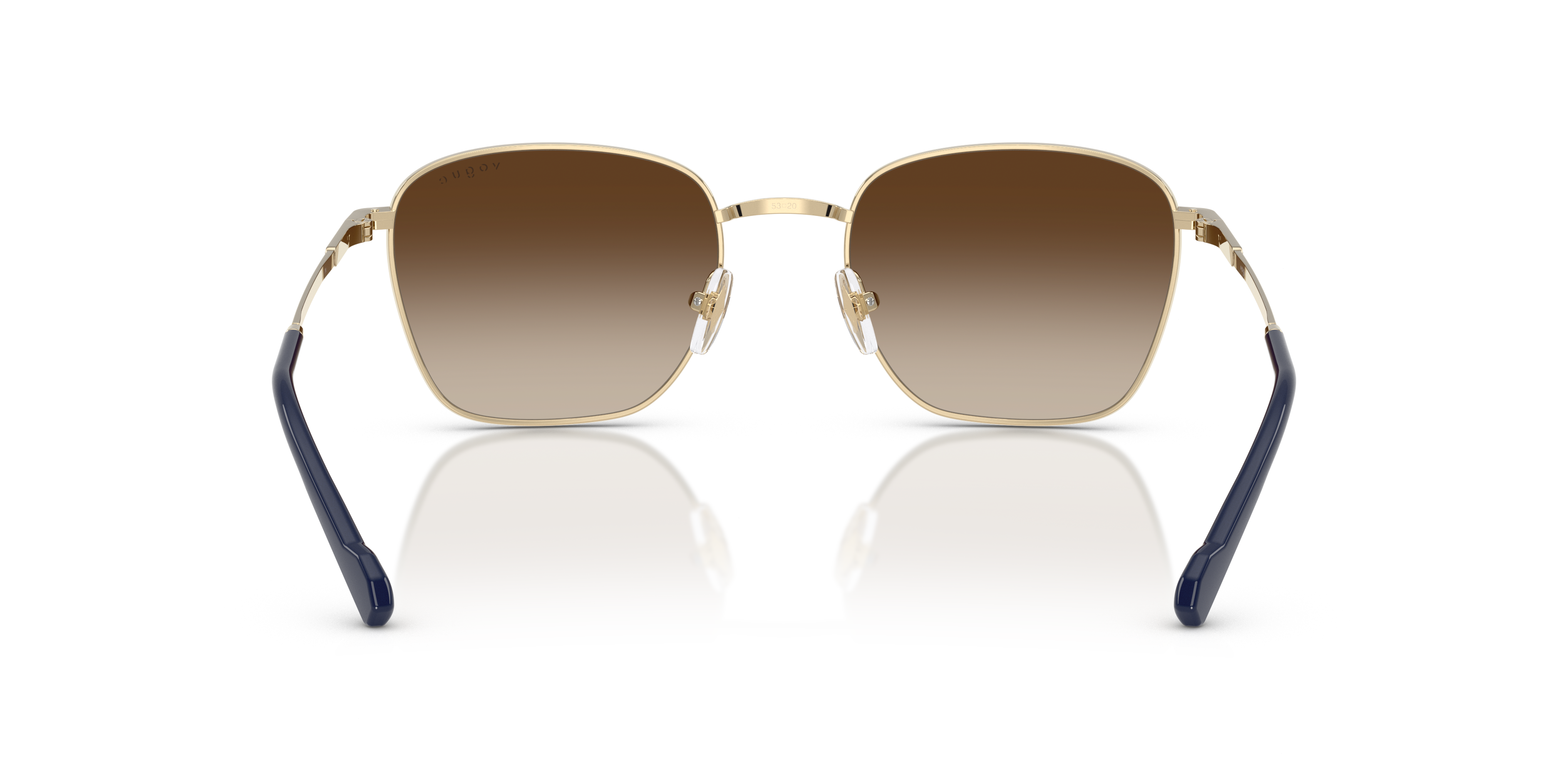 Vogue Eyewear VO4322S in Pale Gold, back view #Colour_Pale Gold