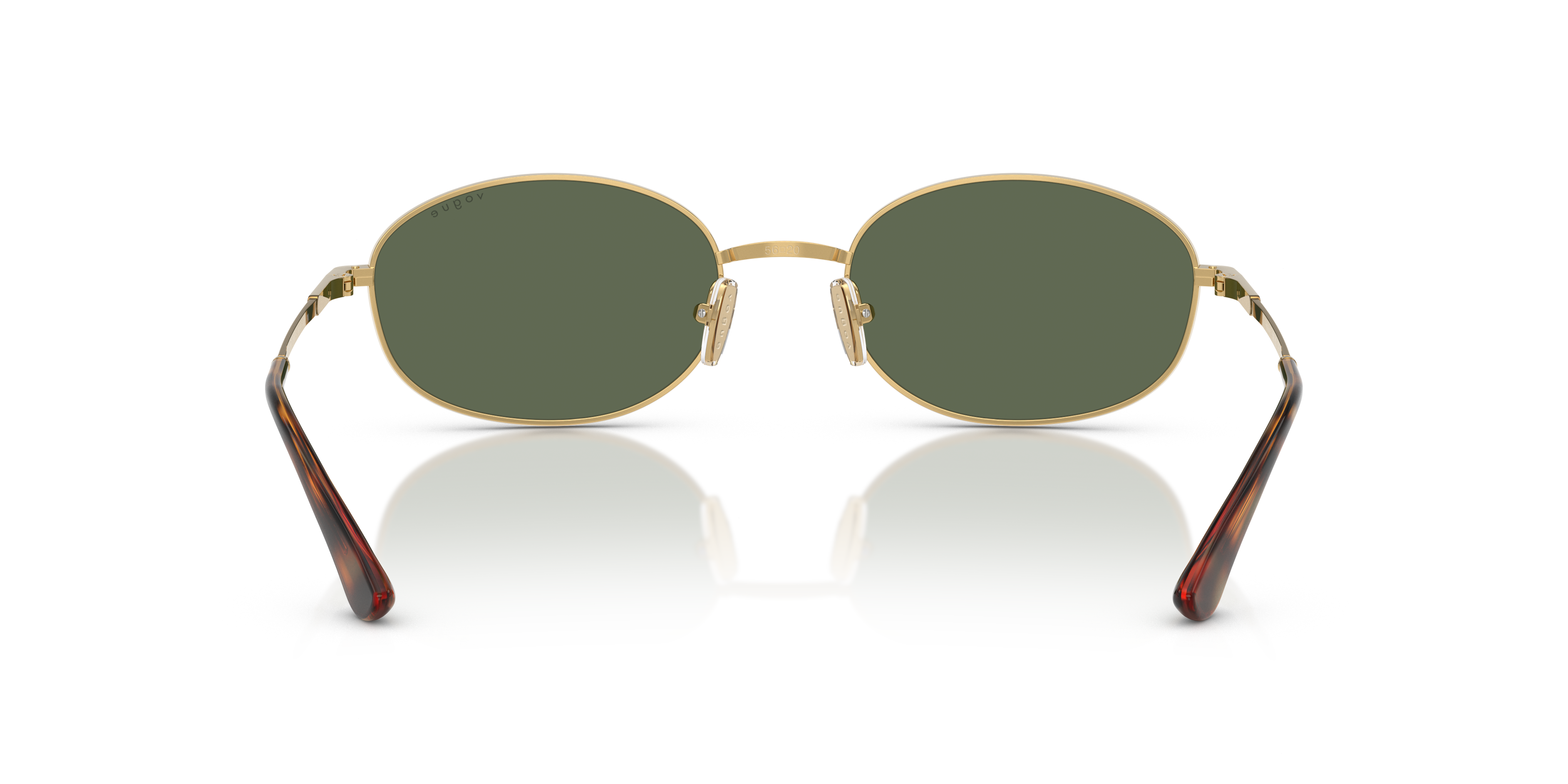 Vogue Eyewear VO4323S in Gold, back view #Colour_Gold