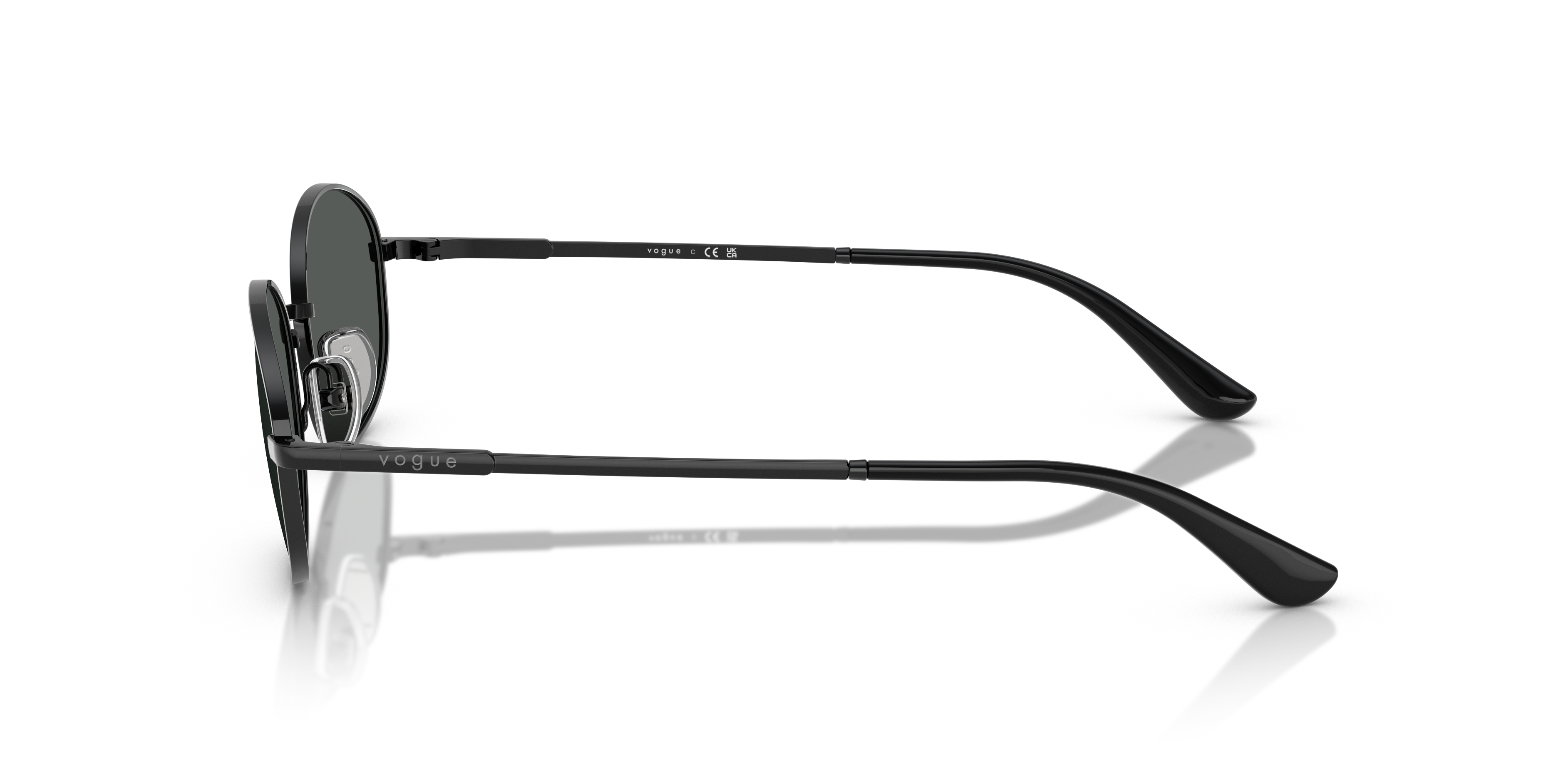 Vogue Eyewear VO4323S in Black, side view #Colour_Black