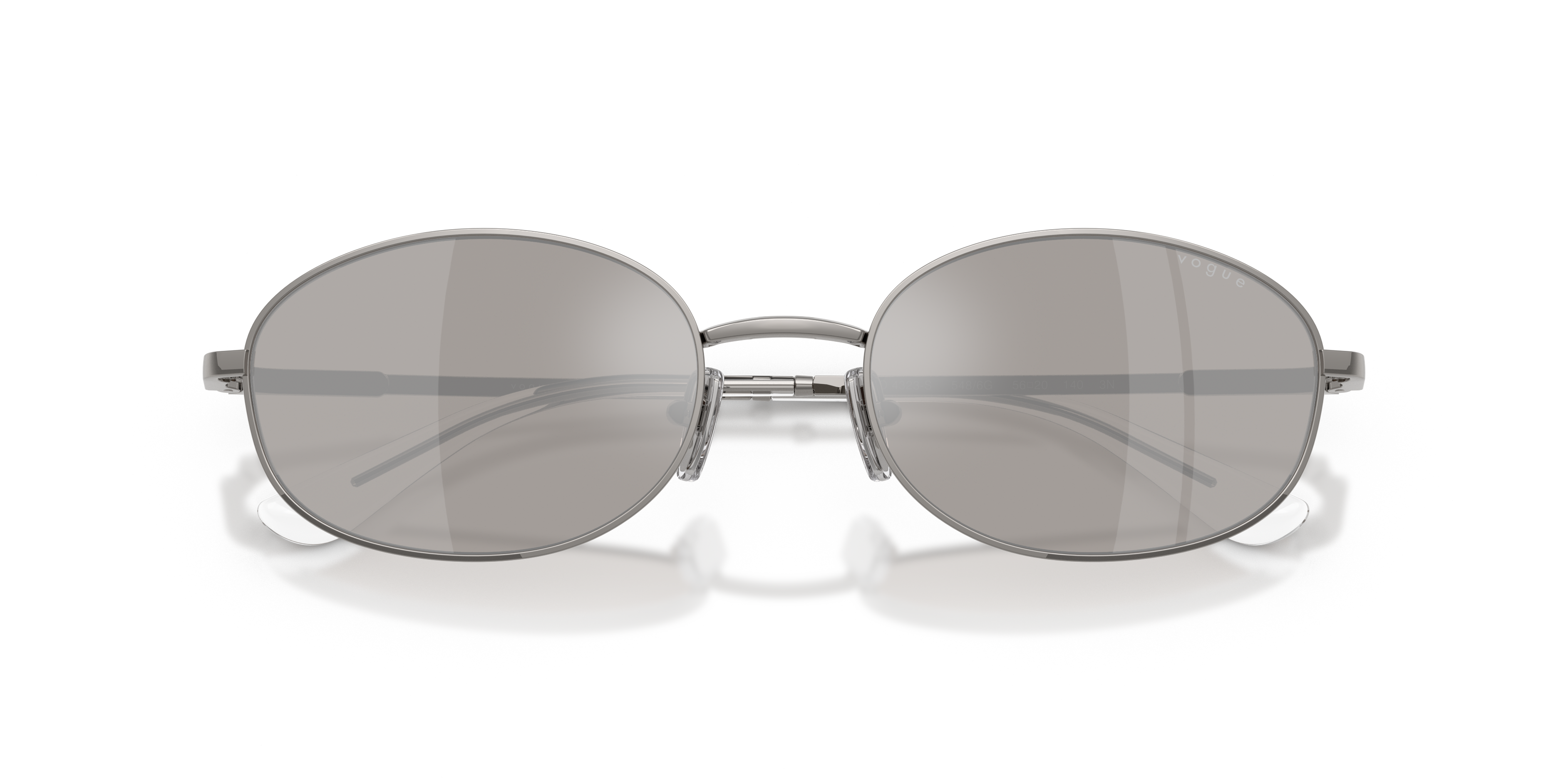Vogue Eyewear VO4323S in Gunmetal, front detail view #Colour_Gunmetal