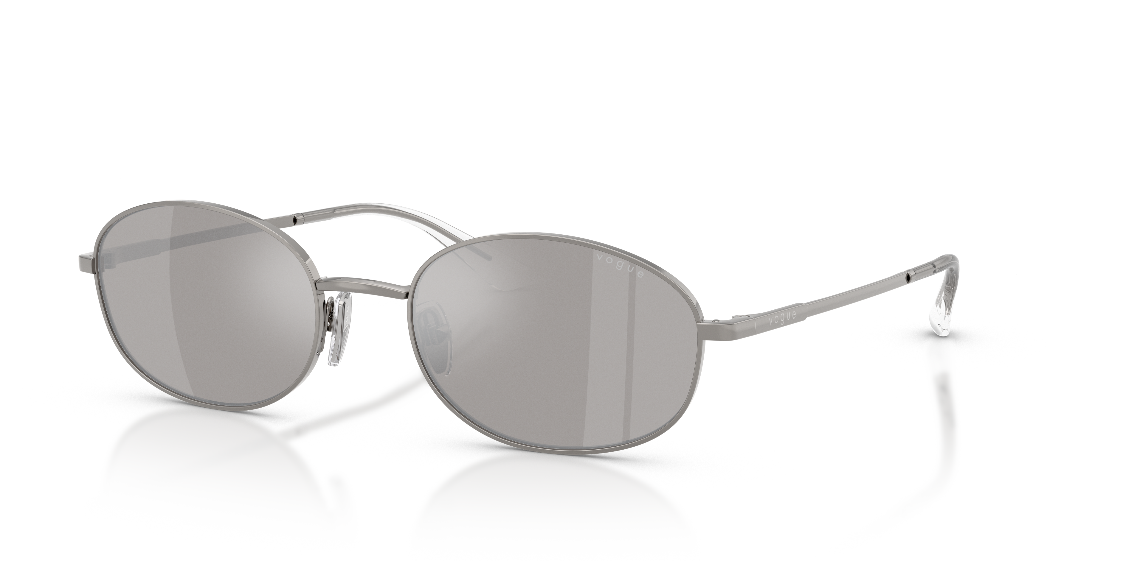 Vogue Eyewear VO4323S in Gunmetal, three-quarter view #Colour_Gunmetal