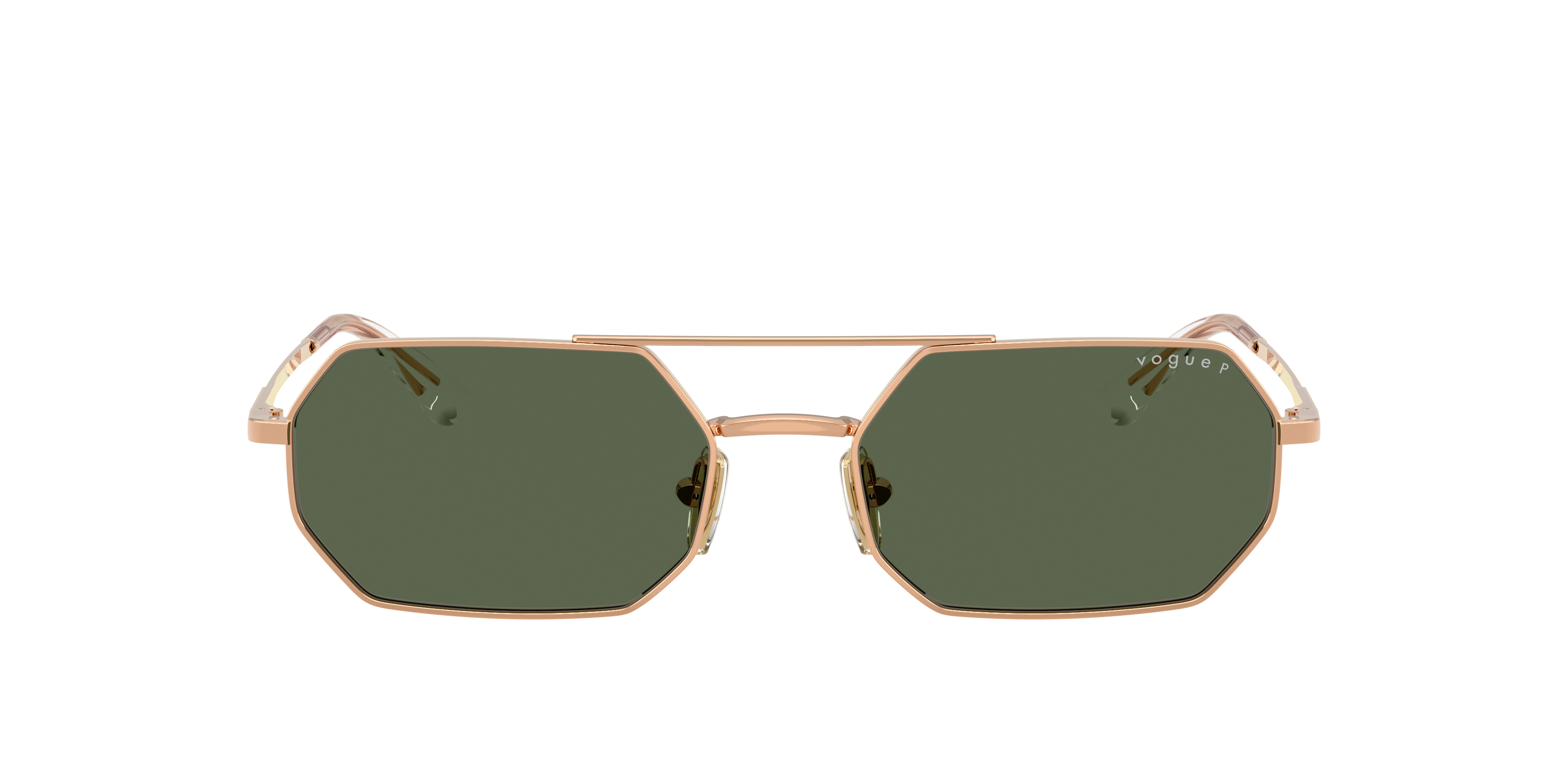 Vogue Eyewear VO4329S in Rose Gold, front view #Colour_Rose Gold