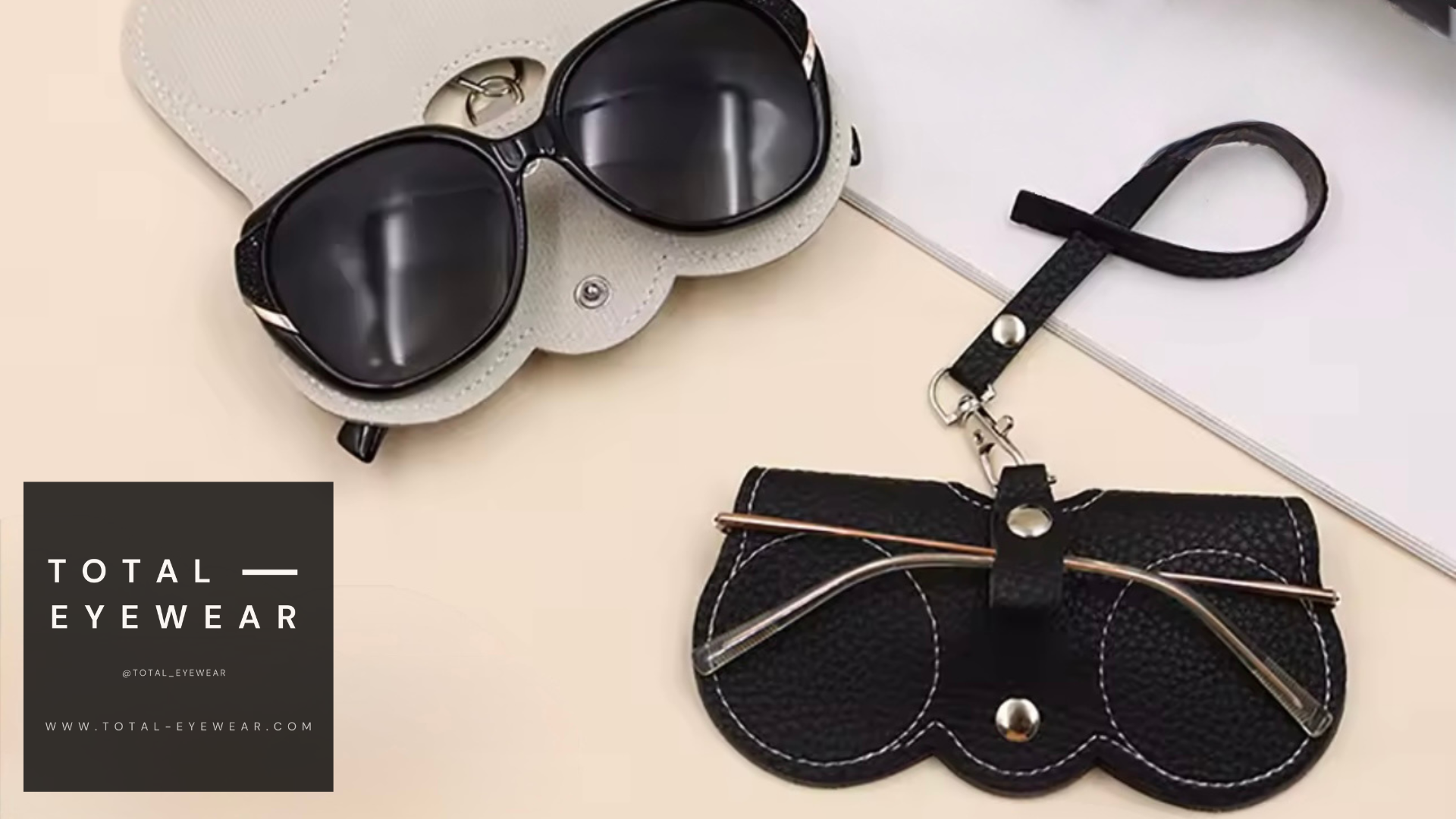 Compact Clip-On Glasses Pouch - TOTAL EYEWEAR
