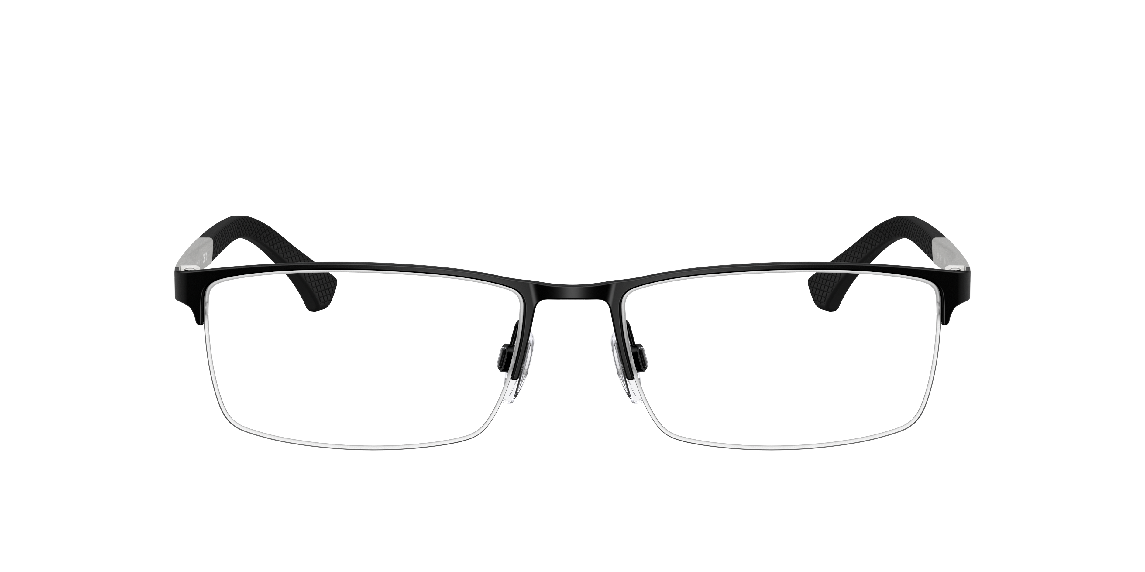 Emporio Armani EA1041 Rubber Black, front view #Colour_Rubber Black (3094)