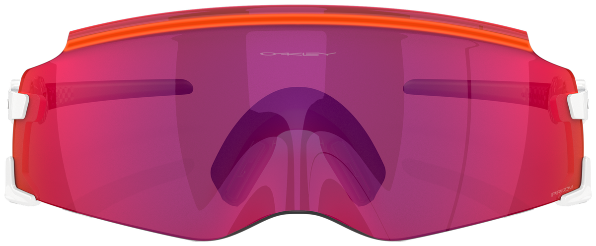 Oakley Kato OO9455M in White / Prizm Road, front view #Colour_White / Prizm Road (945527)