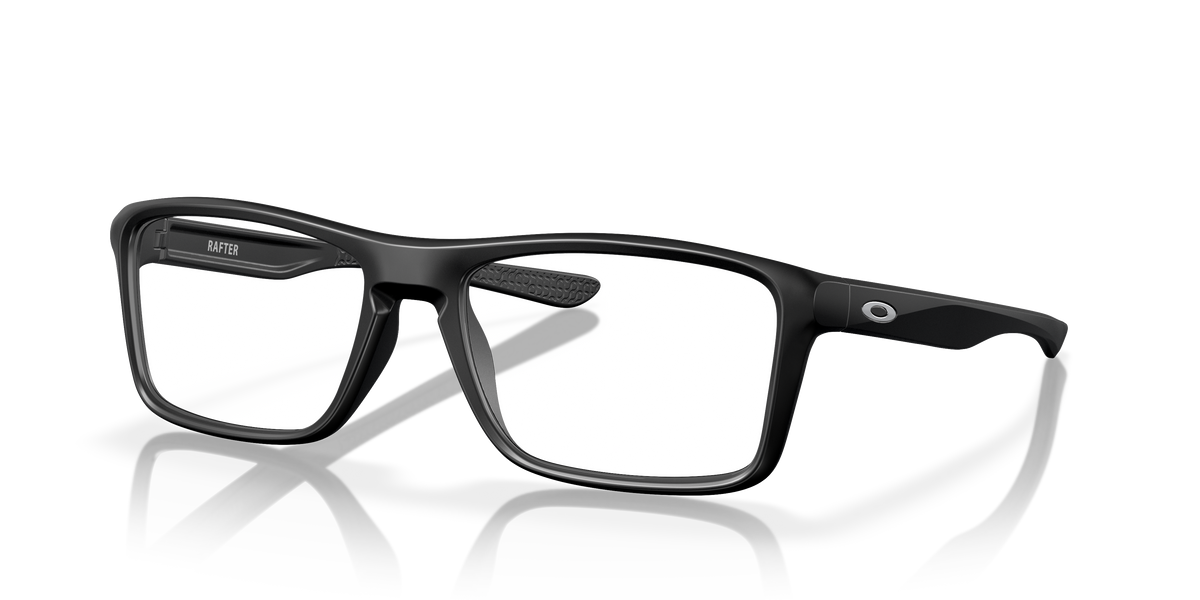 Oakley Rafter OX8178 in Satin Black, three-quarter view #Colour_Satin Black (817801)