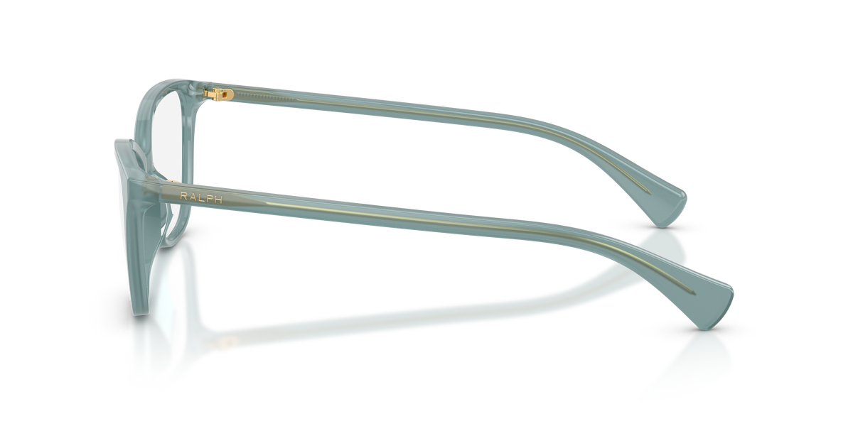 Ralph by Ralph Lauren RA7190U in Transparent Light Blue, side view #Colour_Transparent Light Blue (6240)