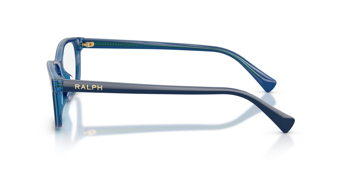 Ralph by Ralph Lauren RA7194U in Blue Transparent, side view #Colour_Blue Transparent (6348)