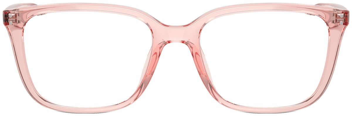 Ray-Ban RB7248D in Transparent Light Pink, front view #Colour_Transparent Light Pink (8410)