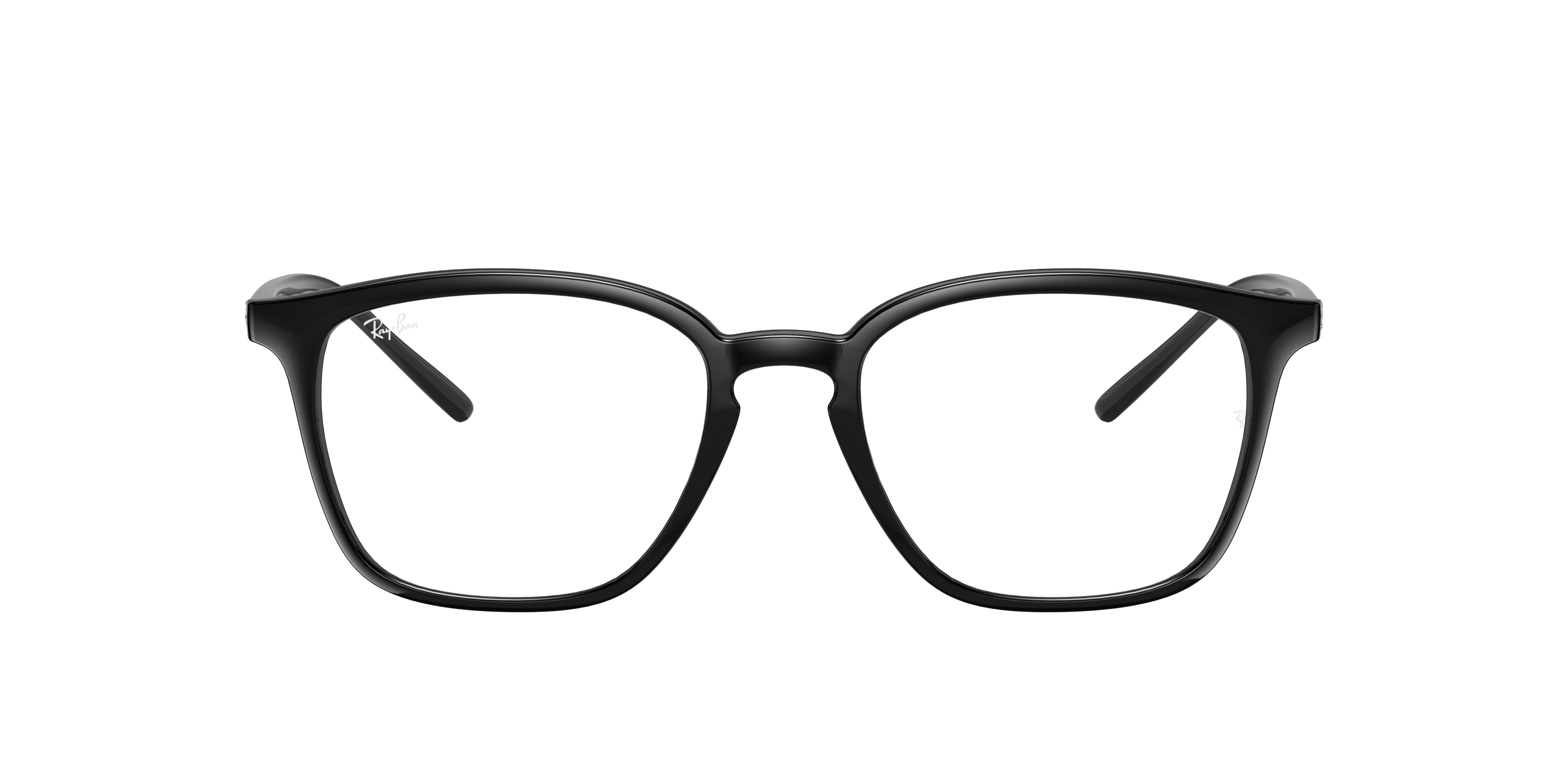 Ray-Ban RB7185 in Black, front view #Colour_Black (2000)