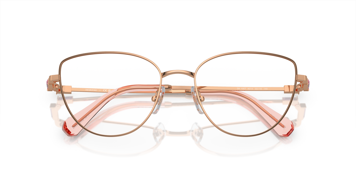 Swarovski SK1007 in Rose Gold, front detail view #Colour_Rose Gold (4014)