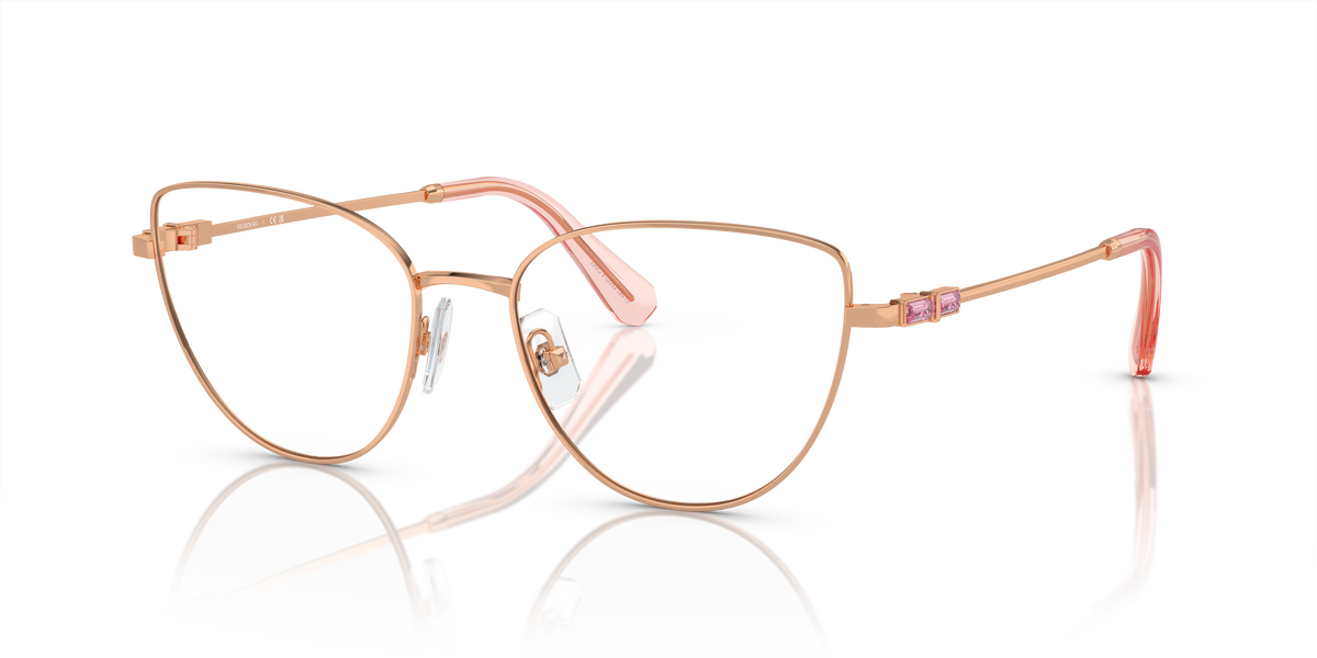 Swarovski SK1007 in Rose Gold, three-quarter view #Colour_Rose Gold (4014)