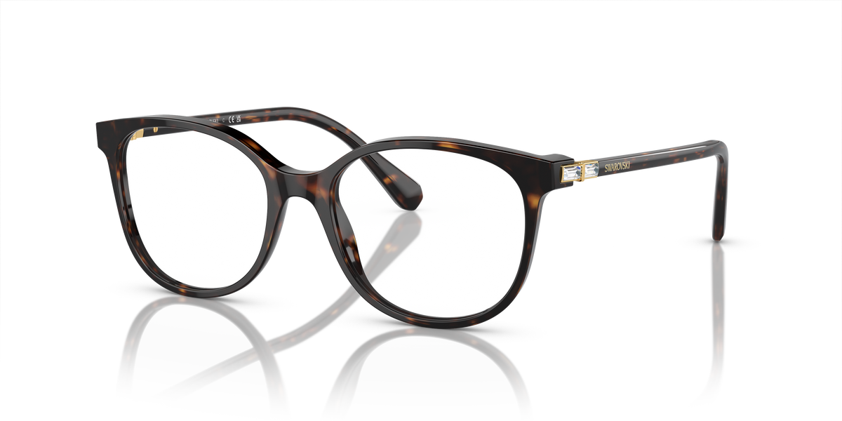 Swarovski SK2002 in Havana, three-quarter view #Colour_Havana (1002)