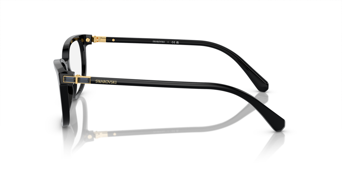 Swarovski SK2003 in Black, side view #Colour_Black (1001)