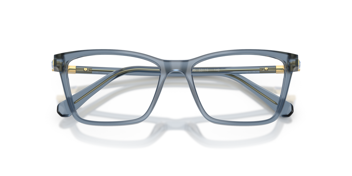 Swarovski SK2015 in Milky Light Blue, front detail view #Colour_Milky Light Blue (1035)