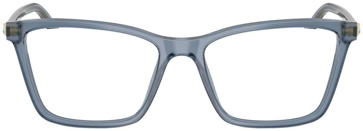 Swarovski SK2015 in Milky Light Blue, front view #Colour_Milky Light Blue (1035)