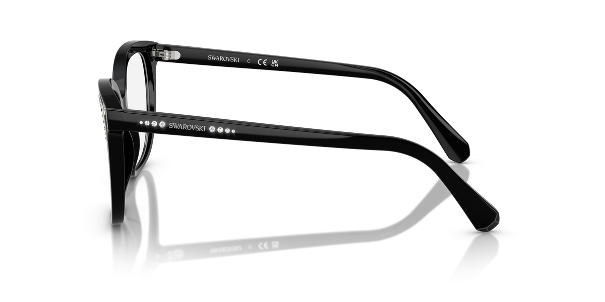 Swarovski SK2033 in Black, side view #Colour_Black (1001)