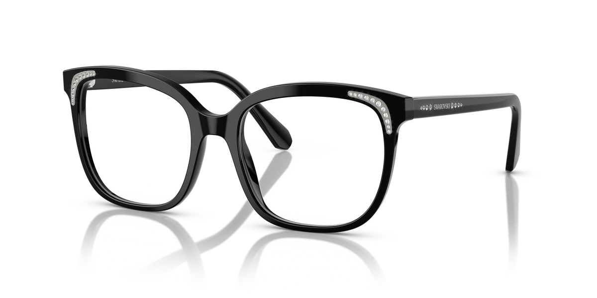 Swarovski SK2033 in Black, three-quarter view #Colour_Black (1001)