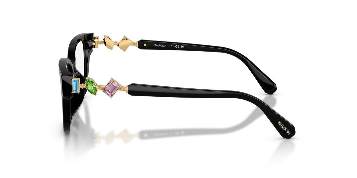 Swarovski SK2049D in Black, side view #Colour_Black (1001)