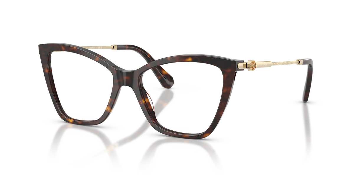 Swarovski SK2051 in Havana, three-quarter view #Colour_Havana (1002)