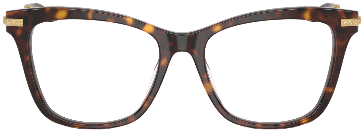 Swarovski SK2071U in Havana, front view #Colour_Havana (1002)
