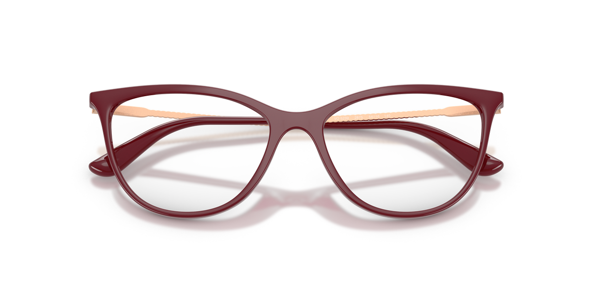 Vogue Eyewear VO5239 in Full Cherry, front detail view #Colour_Full Cherry (2875)