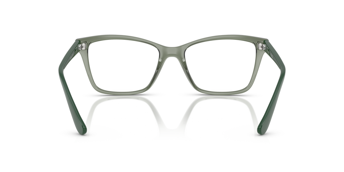 Vogue Eyewear VO5420 in Transparent Mallard Green, back view #Colour_Transparent Mallard Green (3086)