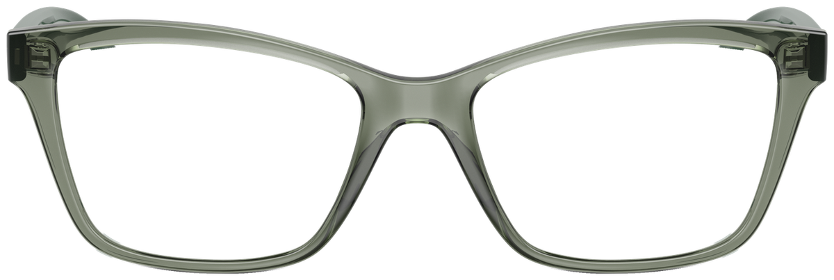 Vogue Eyewear VO5420 in Transparent Mallard Green, front view #Colour_Transparent Mallard Green (3086)