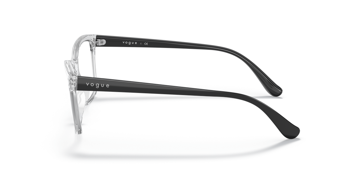 Vogue Eyewear VO5420 in Transparent, side view #Colour_Transparent (W745)