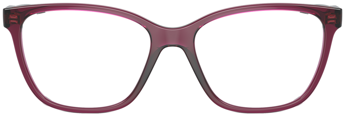Vogue Eyewear VO5518 in Transparent Dark Cherry, front view #Colour_Transparent Dark Cherry (2989)