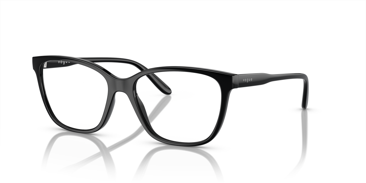 Vogue Eyewear VO5518 in Black, three-quarter view #Colour_Black (W44)