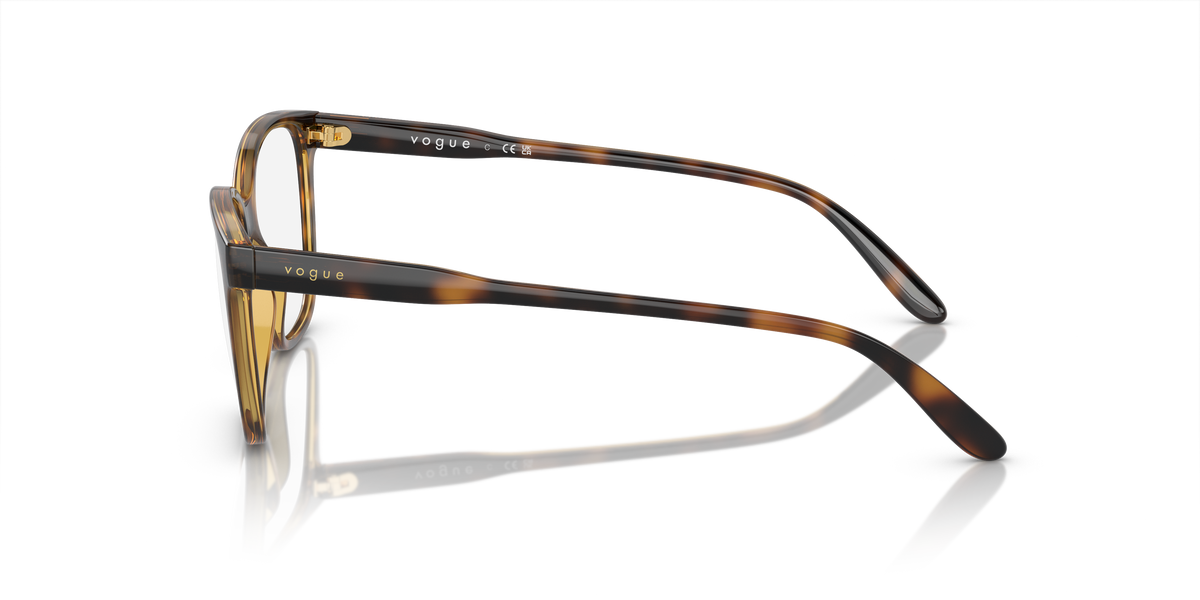 Vogue Eyewear VO5518 in Dark Havana, side view #Colour_Dark Havana (W656)